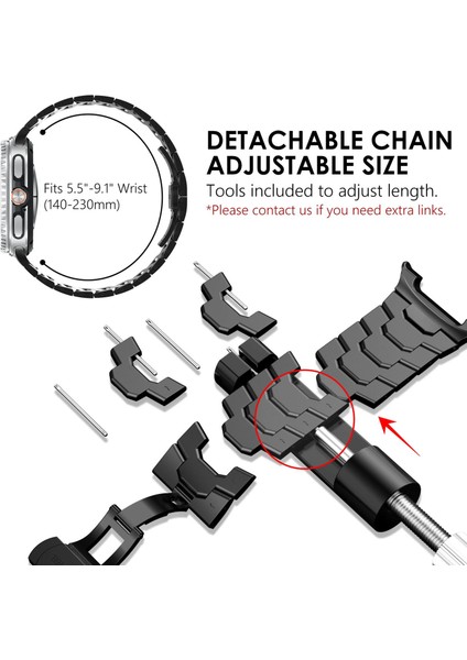 Samsung Galaxy Watch8 / Watch8 Classic Için Metal Saat Kayışı (Yurt Dışından) modelleri