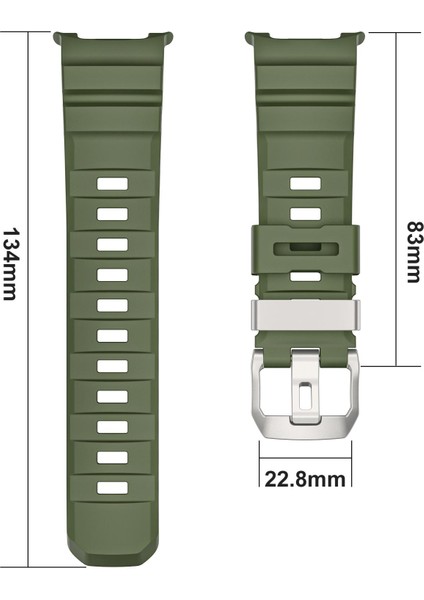 Samsung Galaxy Watch8 / Watch8 Classic Için Silikon Kayış (Yurt Dışından) modelleri