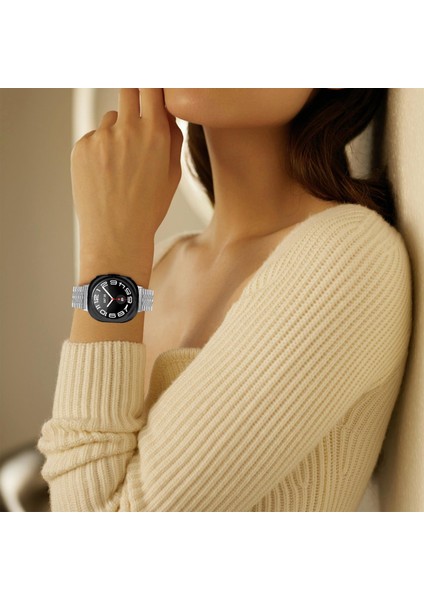 Samsung Galaxy Watch Ultra 47MM / Ultra 2025 Için Paslanmaz Çelik Kayış (Yurt Dışından) indirimleri