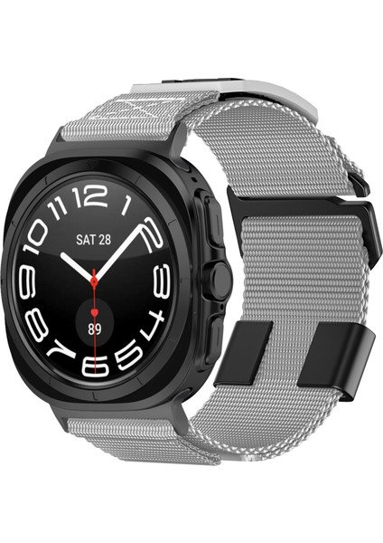 Samsung Galaxy Watch Ultra 47MM / Ultra 2025 Için Naylon Saat Kayışı (Yurt Dışından)