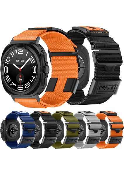 Samsung Galaxy Watch Ultra 47MM / Ultra 2025 Için Naylon Saat Kayışı (Yurt Dışından) fiyatları