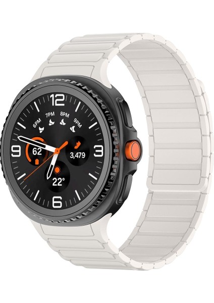 Samsung Galaxy Watch8 / Watch8 Classic Için Silikon Kayış (Yurt Dışından)