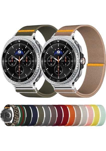 Samsung Galaxy Watch8 / Watch8 Classic Için Naylon Saat Kayışı (Yurt Dışından) fiyatları