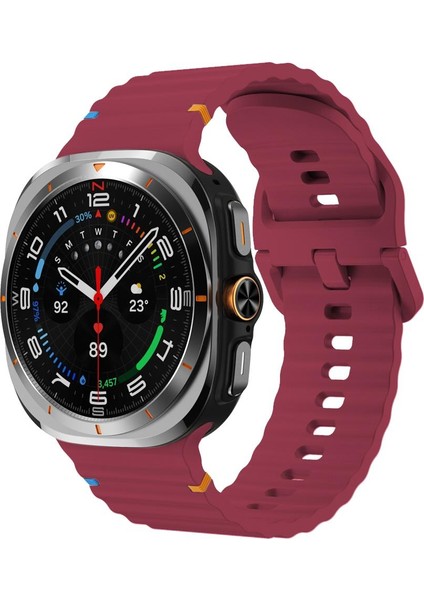 Samsung Galaxy Watch8 Için Silikon Bileklik (Yurt Dışından)