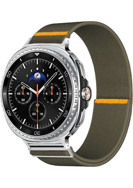 Samsung Galaxy Watch8 / Watch8 Classic Için Naylon Saat Kayışı (Yurt Dışından)