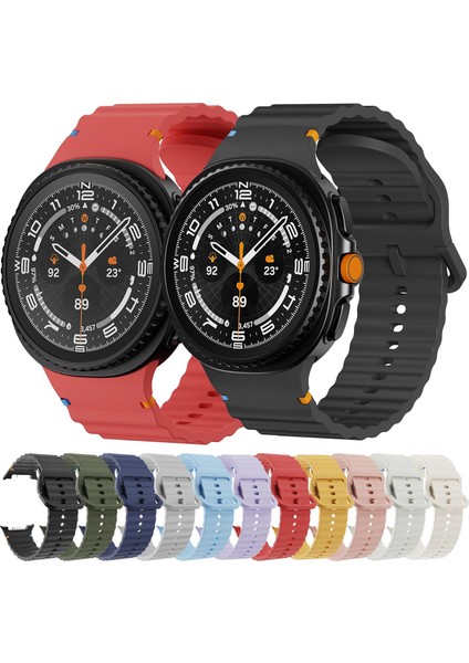 Samsung Galaxy Watch8 / Watch8 Classic Için Silikon Saat Kayışı (Yurt Dışından) fiyatları