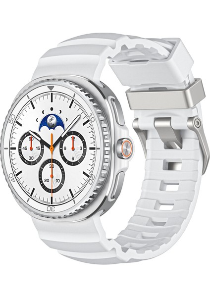 Samsung Galaxy Watch8 / Watch8 Classic Için Silikon Kayış (Yurt Dışından)