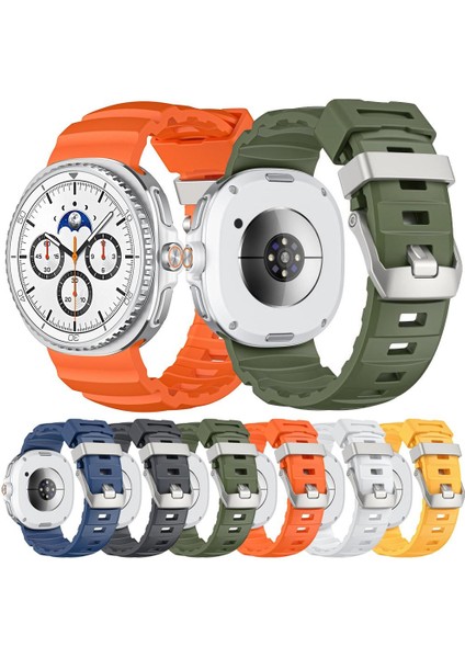 Samsung Galaxy Watch8 / Watch8 Classic Için Silikon Kayış (Yurt Dışından) fiyatları