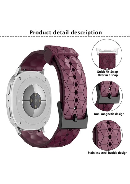 Samsung Galaxy Watch8 / Watch8 Classic Için Silikon Kayış (Yurt Dışından) fırsatları