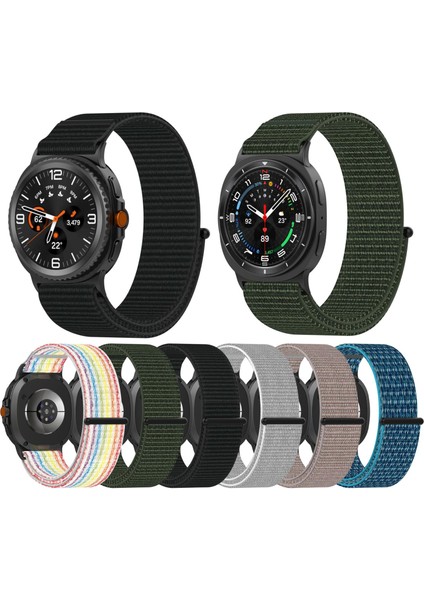 Samsung Galaxy Watch8 / Watch8 Classic Için Naylon Saat Kayışı (Yurt Dışından) fırsatları