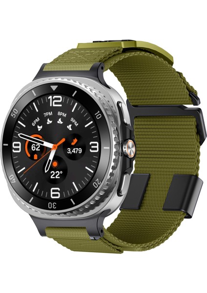 Samsung Galaxy Watch8 / Watch8 Classic Için Naylon Saat Kayışı (Yurt Dışından)