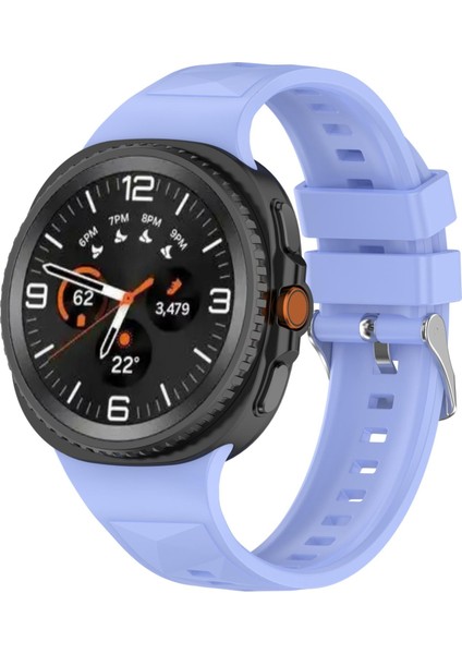 Samsung Galaxy Watch8 / Watch8 Classic Için Silikon Saat Kayışı (Yurt Dışından)