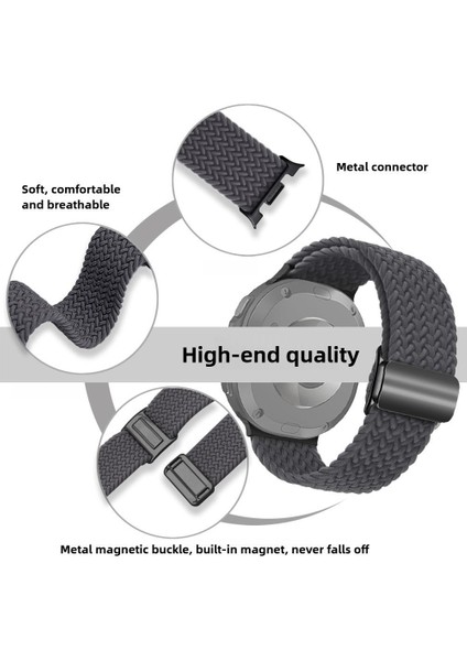 Samsung Galaxy Watch8 / Watch8 Classic Için Naylon Saat Kayışı (Yurt Dışından) fırsatları
