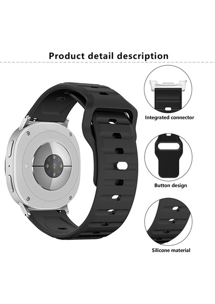 Samsung Galaxy Watch8 / Watch8 Classic Için Silikon Kayış (Yurt Dışından) fırsatları