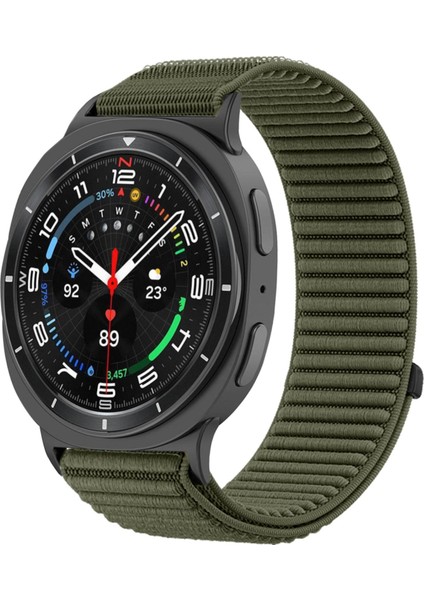 Samsung Galaxy Watch8 / Watch8 Classic Için Naylon Saat Kayışı (Yurt Dışından)