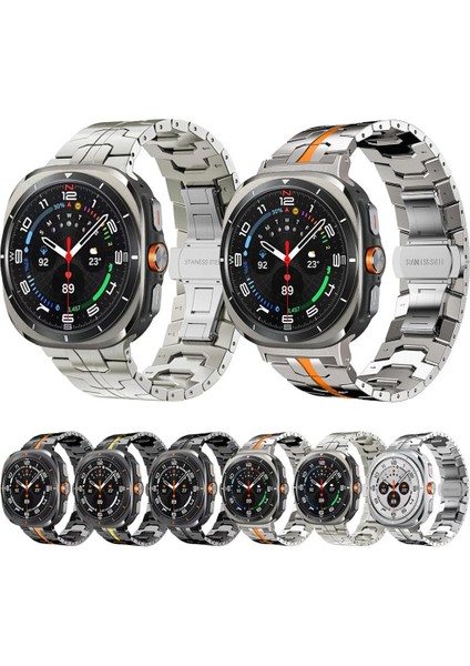 Samsung Galaxy Watch8 / Watch8 Classic Için Metal Kayış (Yurt Dışından) fiyatları