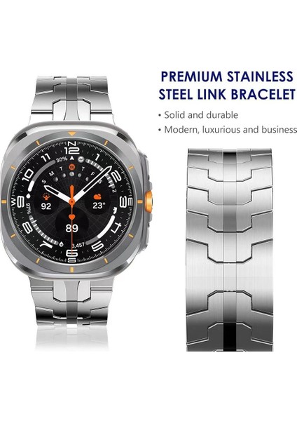 Samsung Galaxy Watch8 / Watch8 Classic Için Metal Kayış (Yurt Dışından) modelleri