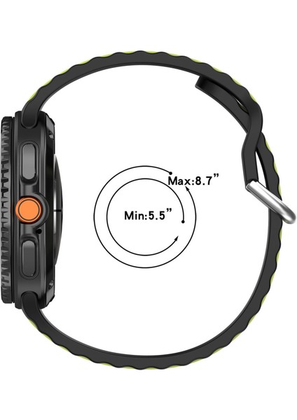 Samsung Galaxy Watch8 / Watch8 Classic Için Silikon Saat Kayışı (Yurt Dışından) fırsatları