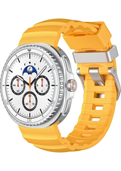 Samsung Galaxy Watch8 / Watch8 Classic Için Silikon Kayış (Yurt Dışından)