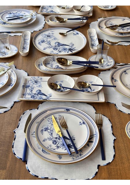 Kahvaltı Takımı Grandala Yuvarlak 85 Parça 6 Kişilik