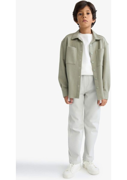 Erkek Çocuk Beli Lastikli Standart Paça Pantolon G2142A825AU modelleri