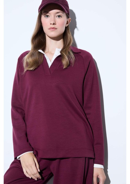 Regular Fit Kayık Yaka Uzun Kollu Tunik F9615AX25AU modelleri