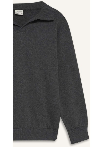 Erkek Çocuk Apaş Yaka Sweatshirt F3940A825AU