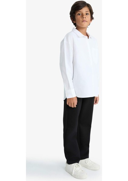 Erkek Çocuk Beli Lastikli Standart Paça Pantolon G2142A825AU modelleri