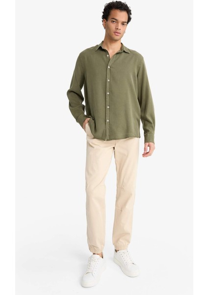 Jogger Fit Beli Bağcıklı Üç Cepli Pantolon F4680AX25AU fiyatları