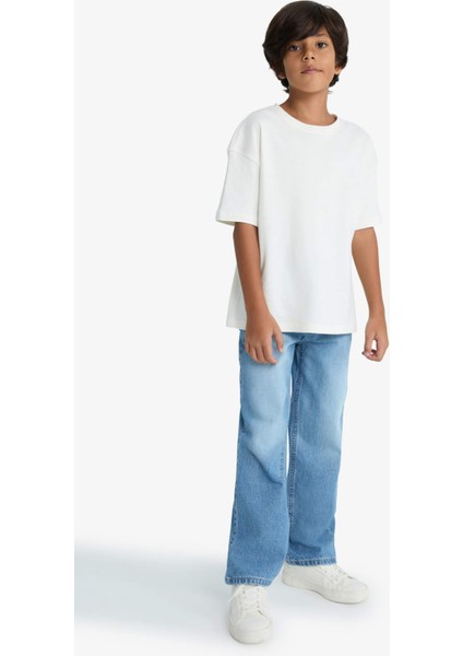 Erkek Çocuk Wide Leg Geniş Paça Pantolon F0452A825AU