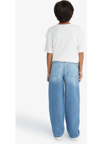 Erkek Çocuk Wide Leg Geniş Paça Pantolon F0452A825AU