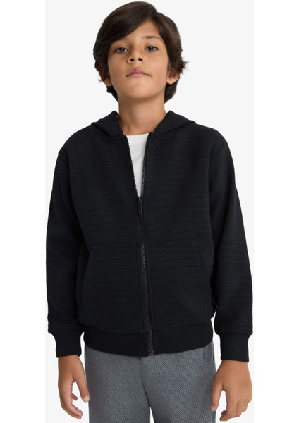 Erkek Çocuk Kapüşonlu Okul Fermuarlı Sweatshirt T7468A625AU modelleri