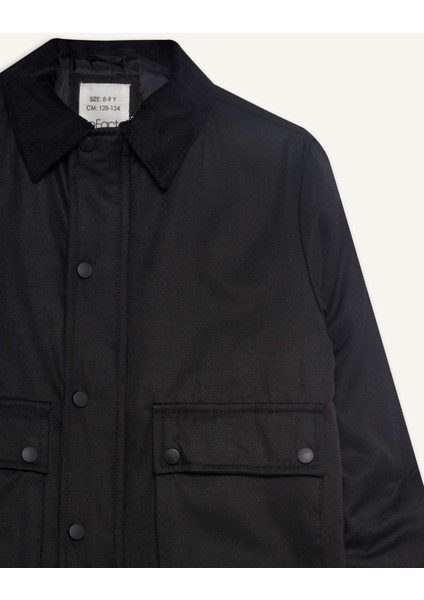 Erkek Çocuk Polo Yaka Çıtçıtlı Mont D5903A825AU