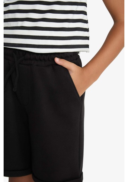 Erkek Çocuk Beli Lastikli Pike Şort indirimleri