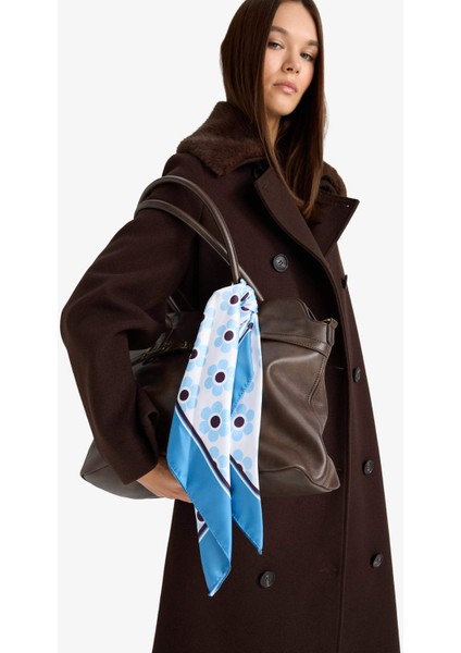 Kadın Desenli Fular G1578AX25WN