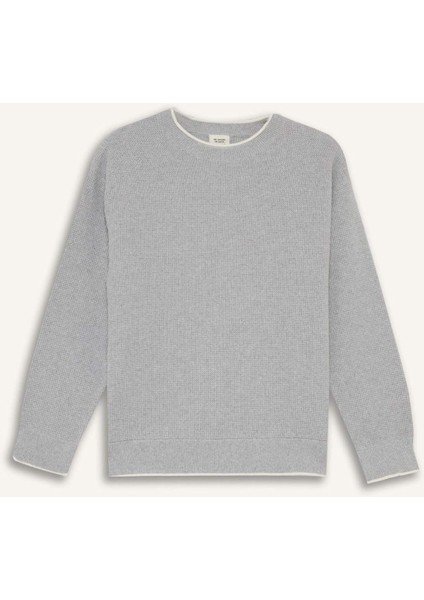 Erkek Çocuk Bisiklet Yaka Triko Kazak F2065A825AU