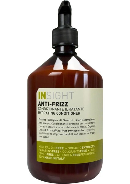 Anti-Frizz Hydrating Nemlendirici Bakım Kremi 400 Ml
