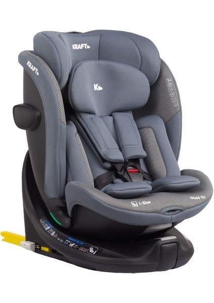 Shield Fix I-Size (40-150 Cm) 0-36 kg Oto Koltuğu Gri
