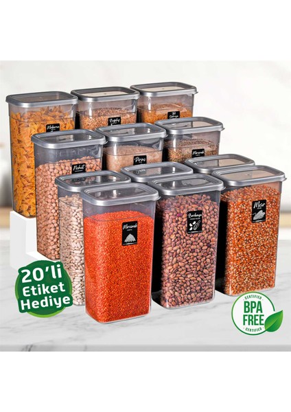 Saklama Kabı Dikdörtgen 3200 ml (12AD)