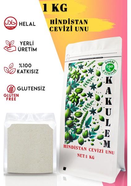 Sertifikalı Glutensiz Hindistan Cevizi Unu 1 kg