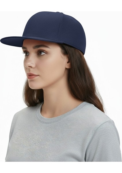 Hip Hop Snapback Cap Modern Lacivert Şapka Logosuz Erkek/kadın indirimleri