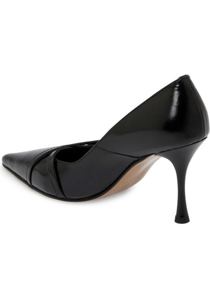 Siyah Hakiki Rugan Deri Kadın Stiletto - K24S1AY67513-A07 fiyatları