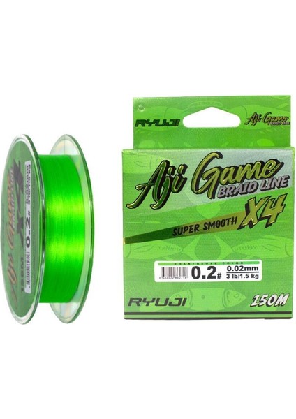 Aji Game 4x 150M Chartreuse Lrf Ip Misina