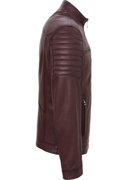 Bordo Hakiki Deri Erkek Hakiki Deri Mont - E23KDM310544-R4X modelleri