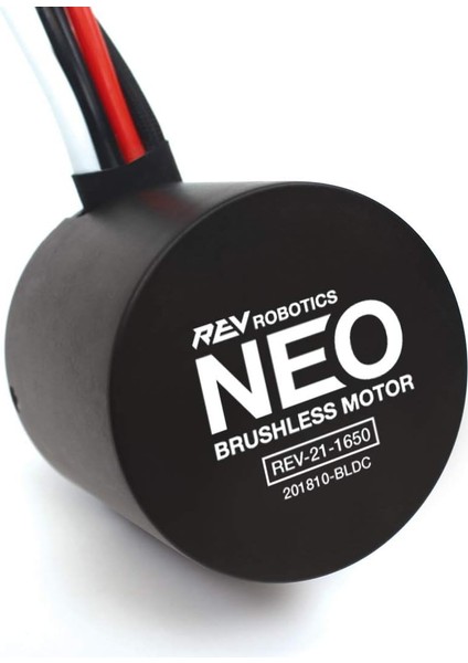 Rev Robotics Neo Fırçasız Motor V1.1 REV-21-1650 12V 5676RPM 406W Cım Uyumlu Frc Robot Motoru