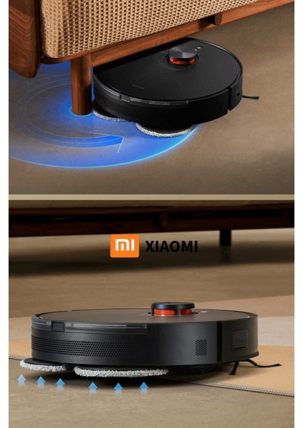 Akıllı Robot Süpürge Halı Tanıma ve Mop Kaldırma Özelliği 6000PA Yüksek Çekim Gücü S20PLUS