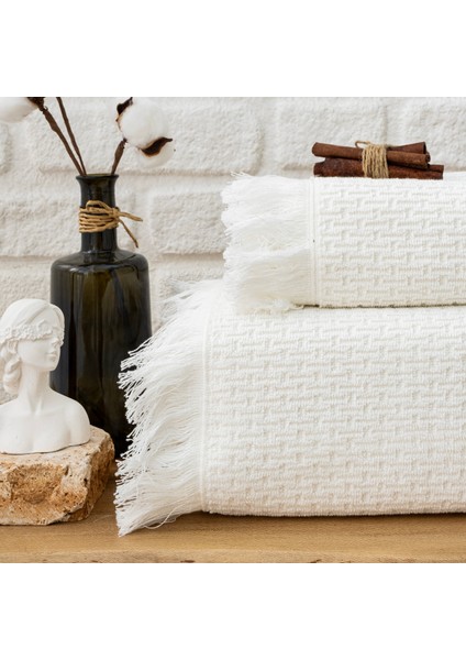 Home Polly Havlu 70X140 cm 1 Parça-Krem fiyatları