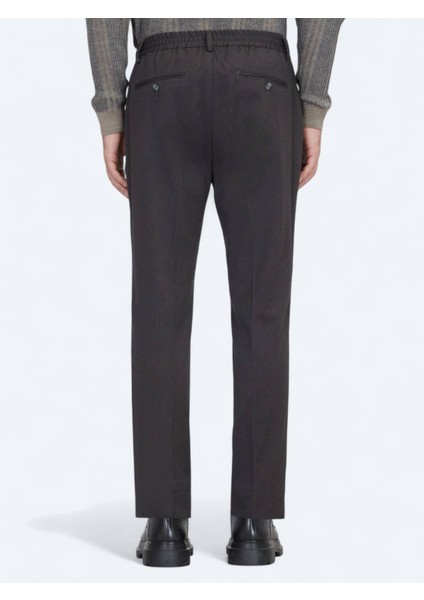 Antrasit Dokuma Jogging Fit Çevre Dostu Casual Pantolon indirimleri