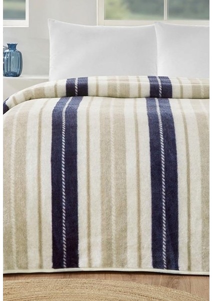Prime Tek Kişilik Battaniye (155X215)-MARINE Line Bej fiyatları