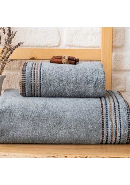 Home Rosy Armürlü Havlu 50X90 cm 1 Parça-Indigo fiyatları